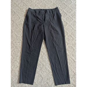 Womens JONES NEW YORK GRACE Full LENGTH Dress Pants- Size 14 - Gray - Inseam 29